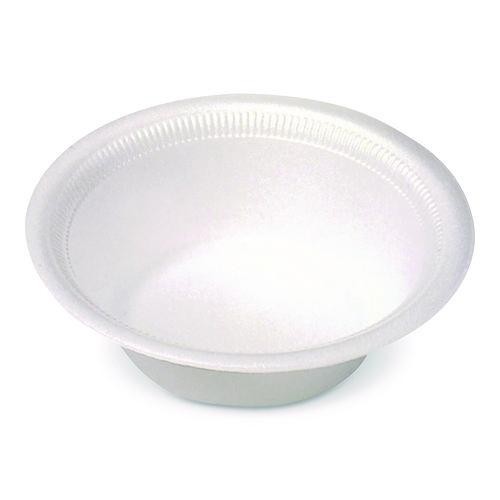 SOLO Concorde Foam Bowls, 12 oz, White, 125/Pack