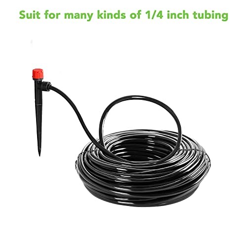 60pcs Quick-Connect Drip Irrigation 60PCS Drip Irrigation Stream Emitters
