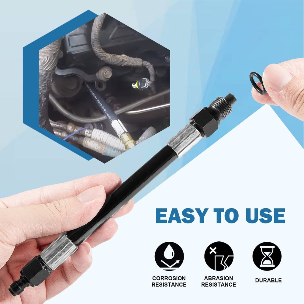 TU-15-24 Diesel Compression Test Adapter M14-1.25 Glow Plug Thread Adapter