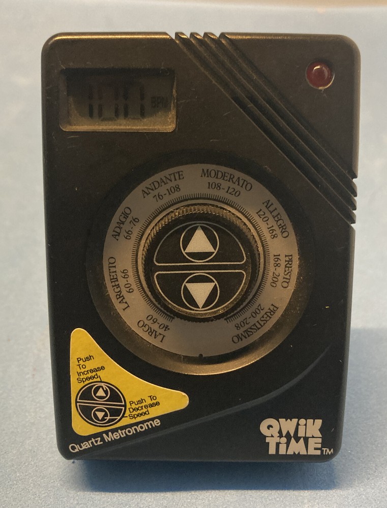 Qwik Time QT 3 Quartz Metronome