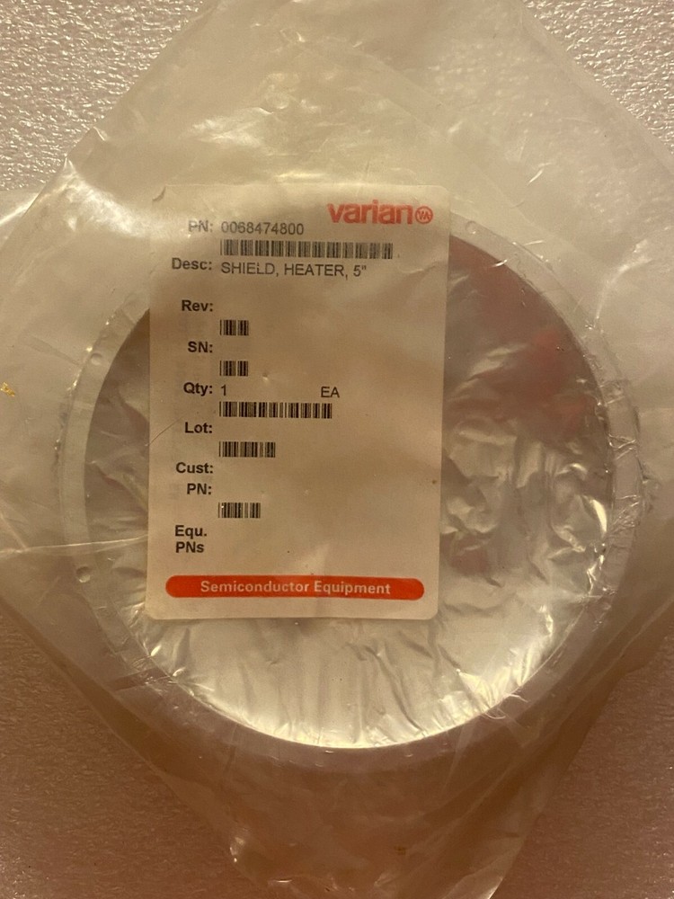 Varian 00-684748-00 Shield, Headter, 5"