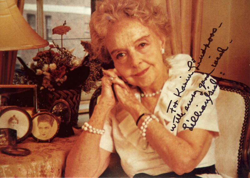 LILLIAN GISH - AUTOGRAPHED INSCRIBED PHOTOGRAPH