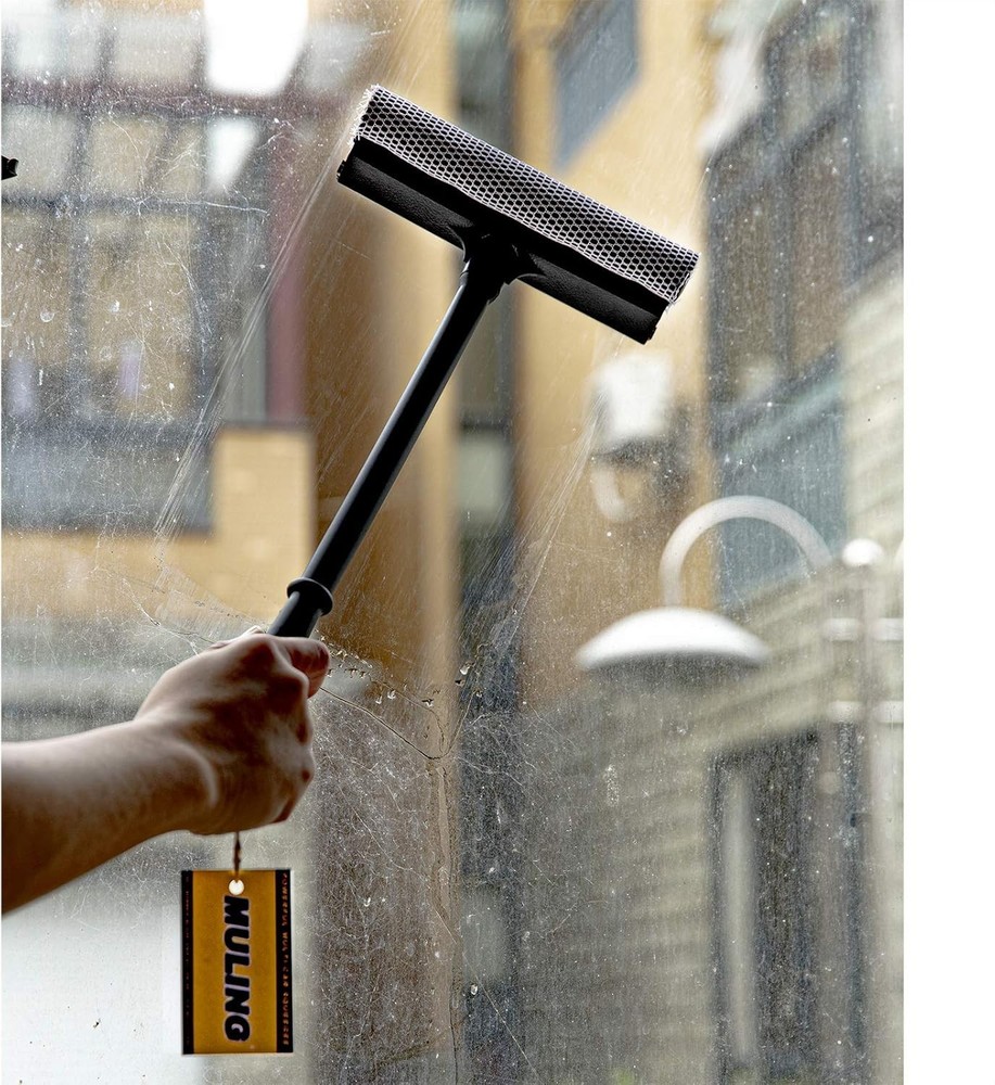 Corrosion-Resistant Car Squeegee with Rubber Blade – 16" High Quality Tool