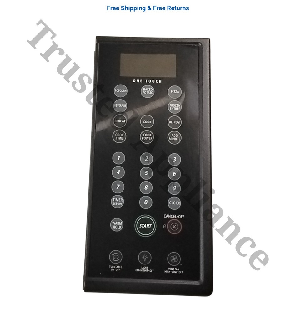 Microwave Control Panel Console 4619-648-79071 Black
