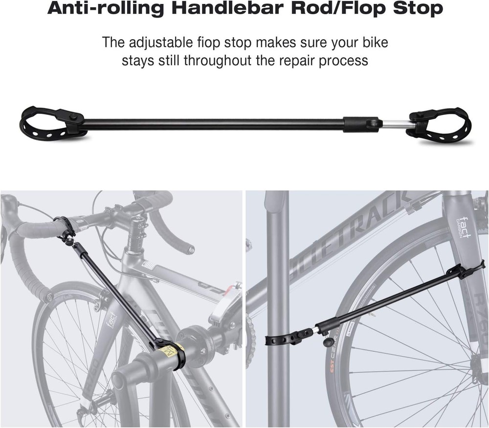 Professional Bicycle Maintenance Workstand - 60 lbs Capacity, No Shake Design