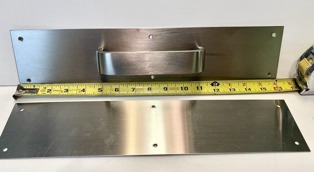 Pull And Push Plates For Doors