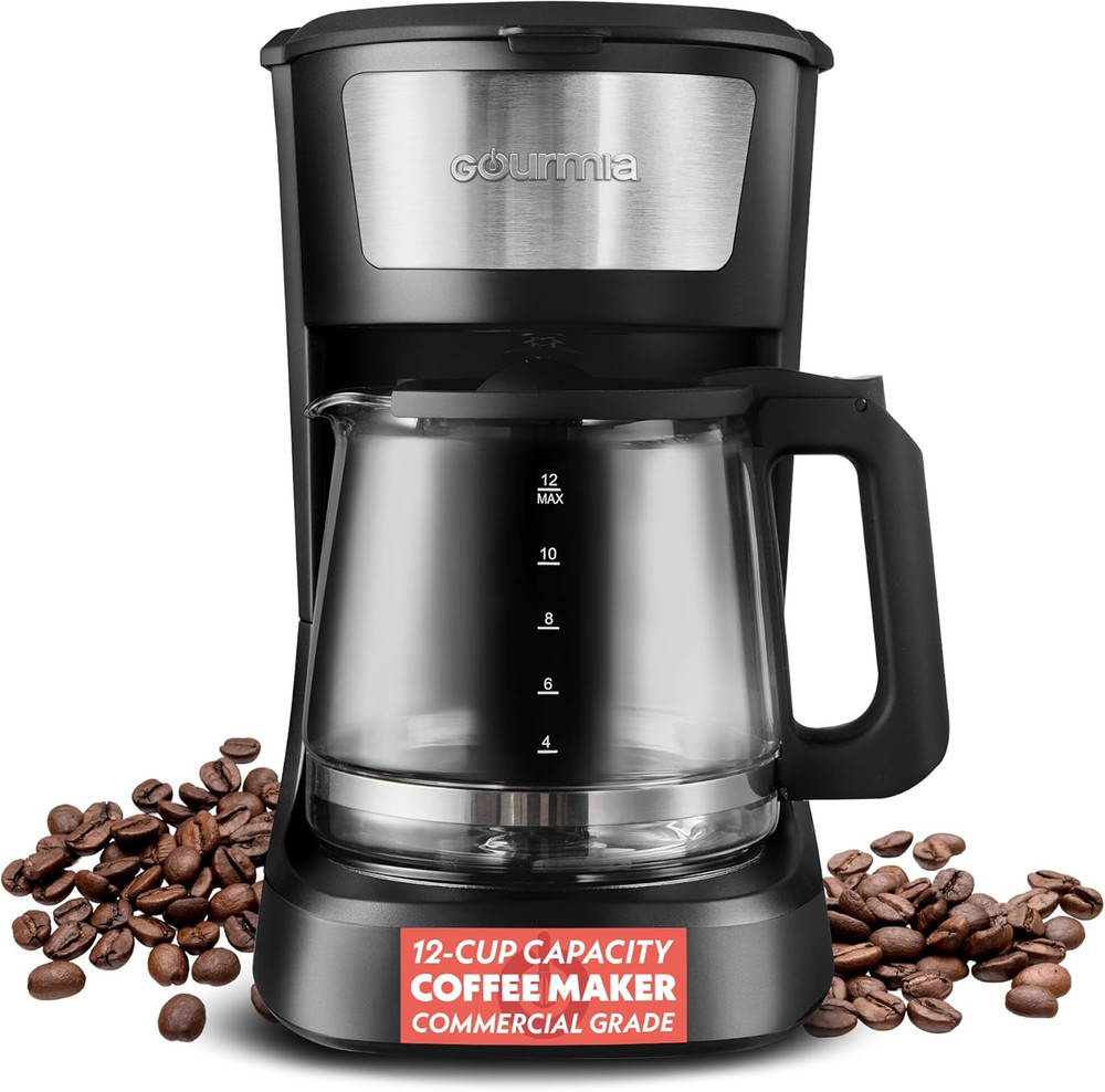 12 Cup One-Touch Coffee Maker – Pause and Serve with Automatic Keep Warm, Easy V