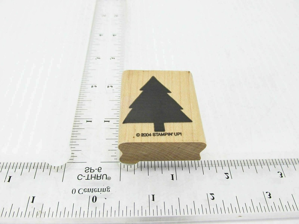The Perfect Forest Christmas Tree Rubber Stamp - Stamp Set C126