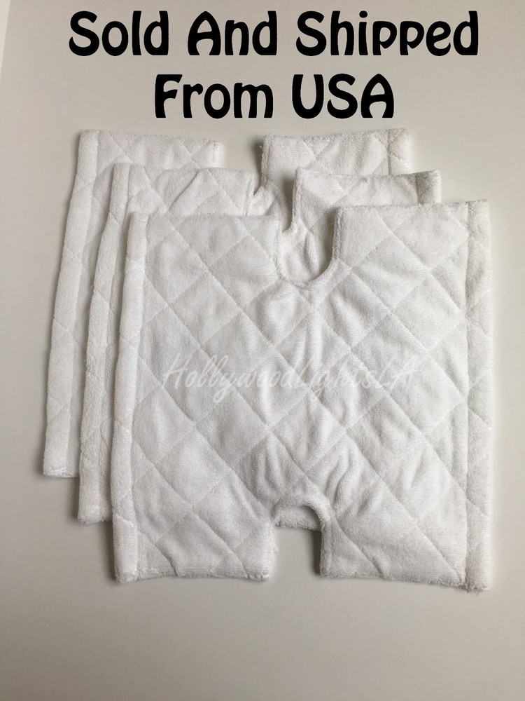 3x Rectangle Replacement Pad for Shark Genius Steam Mop Washable S3973 S6003