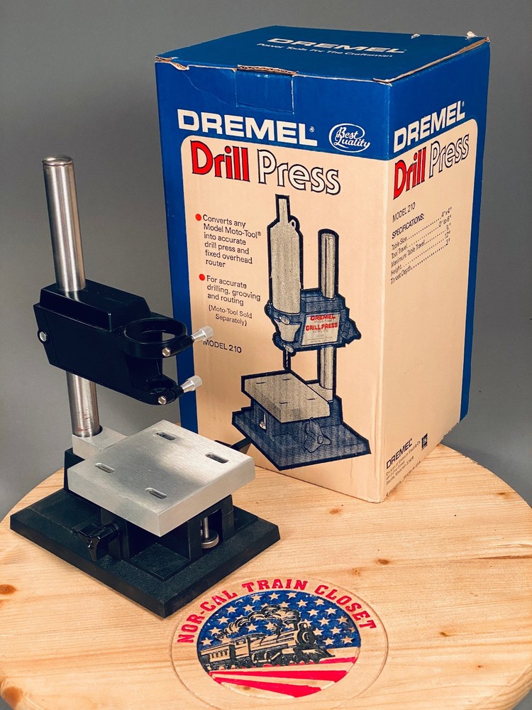 Dremel Model 210 Drill Press for Various Moto-Tools Drilling, Routing & Grooving