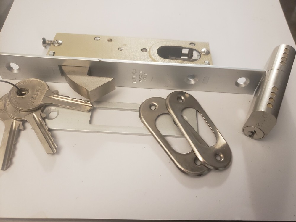 Welka Sliding Door Lock Double Side Key