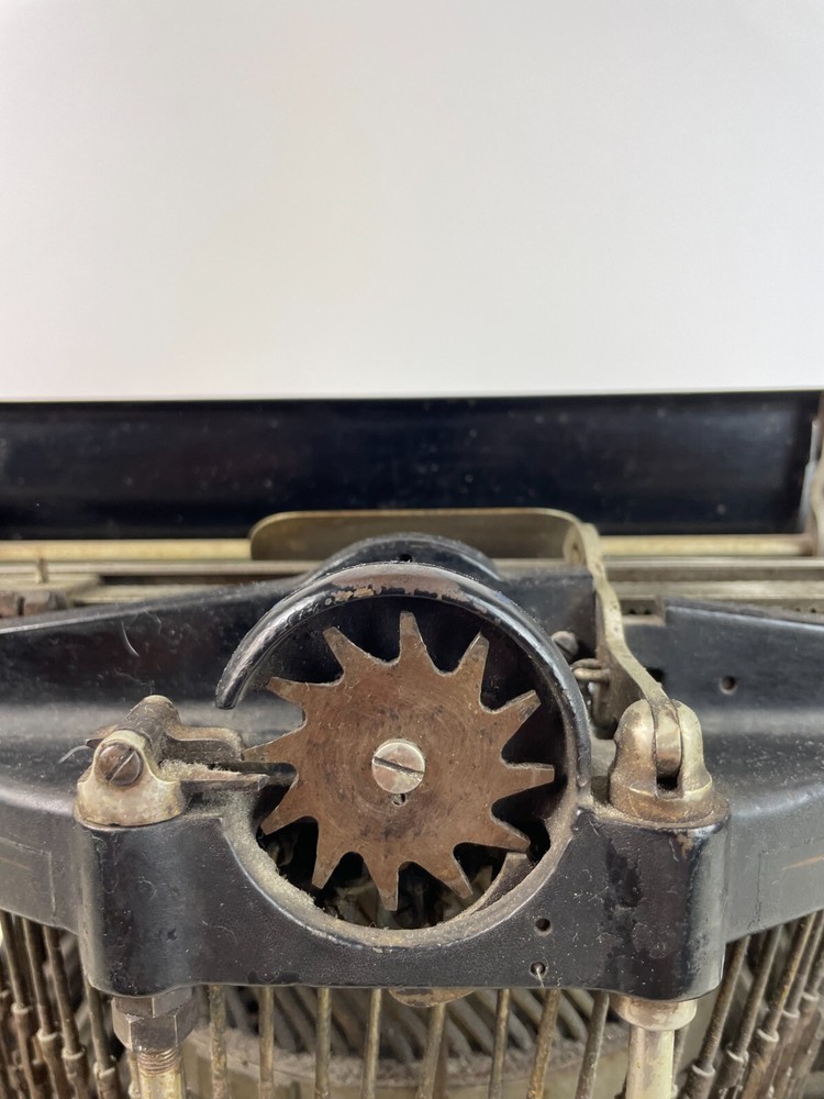 1890s Antique Smith Premier No 4 Typewriter, Works with issues. DISPLAY ITEM