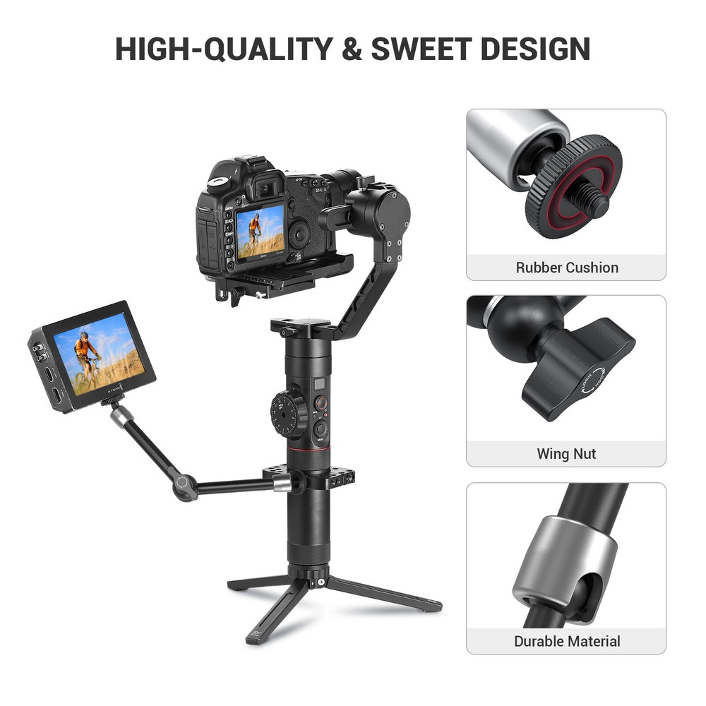 SmallRig Adjustable Articulating Magic Arm Ball Head Camera Mount for LCD Lights