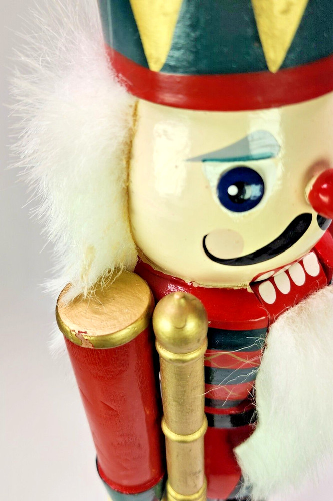 15" Nutcracker Red Yellow