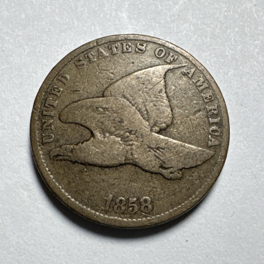 1858 Flying Eagle Cent