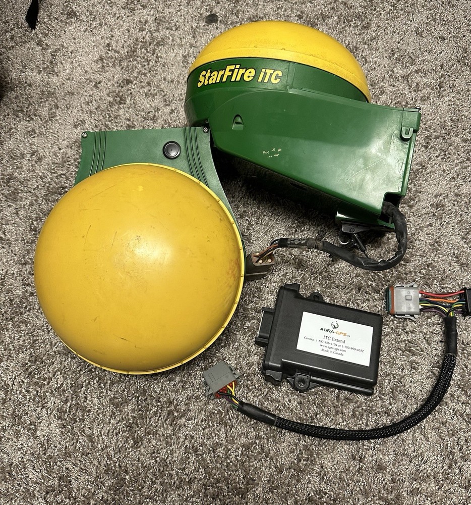 2 John Deere gps Starfire ITC Globe + Agra GPS Itc Extend