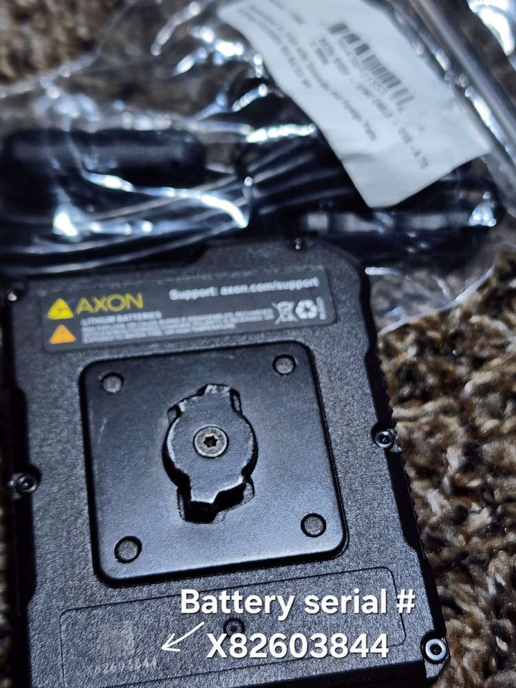 UPDATED Axon Body 2 Body Camera OFFLINE, OEM Synk cable email software included