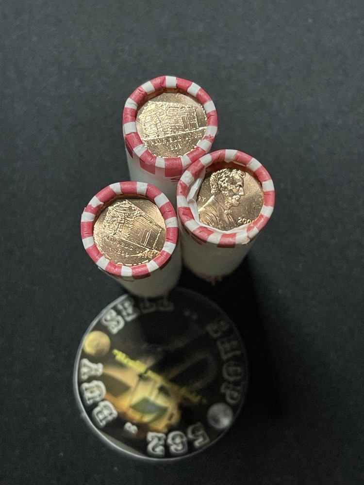 2009 D Complete Roll Coin Lincoln Penny  "Brilliant Un circulated