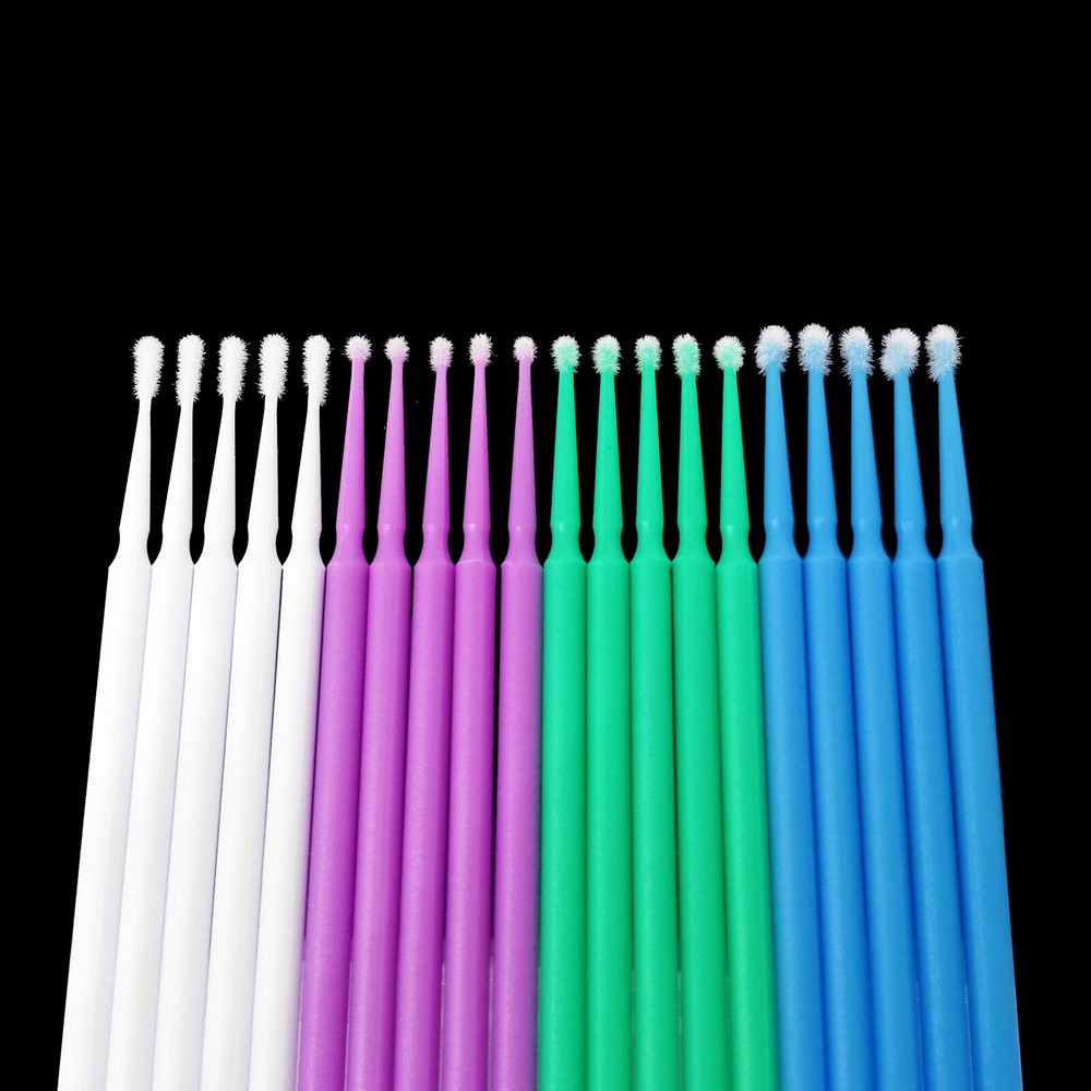 400 Microbrush Micro Brush Applicator Tips (Regular, Fine, Super Fine) Dental