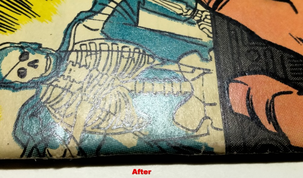 Professional Comic Book Press & Cleaning Service (Add On To Comic Purchased)