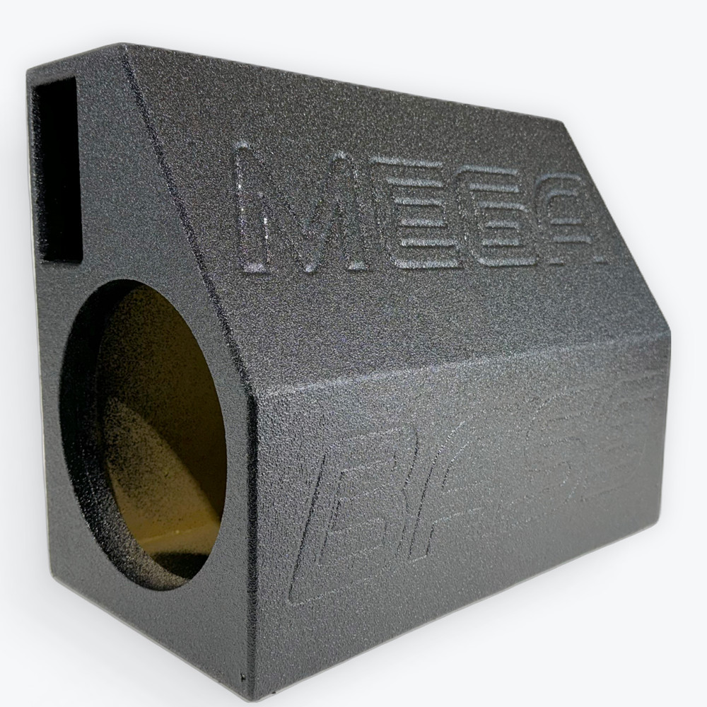 Universal Single Regular Cab Subwoofer Box 1x8” Ford Gm Bolero Style Mini D-SIDE