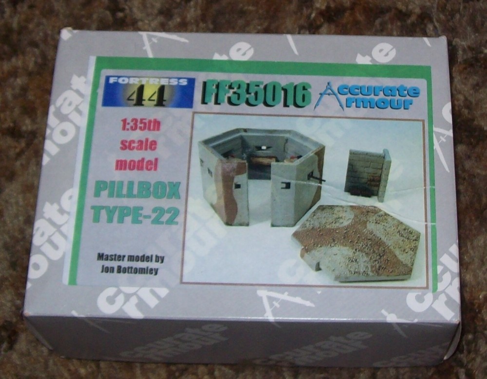 1/35 ACCURATE ARMOUR WW2 PILLBOX BRITISH TYPE 22