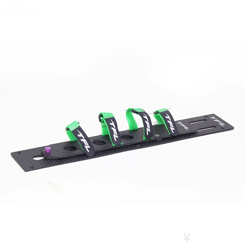 Battery tray epoxy/carbon adjustable multifunctional battery board for RC Model