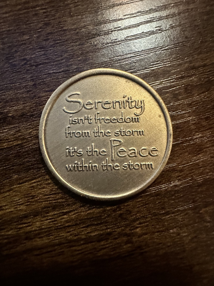 Serenity Coin Peace Within The Storm
