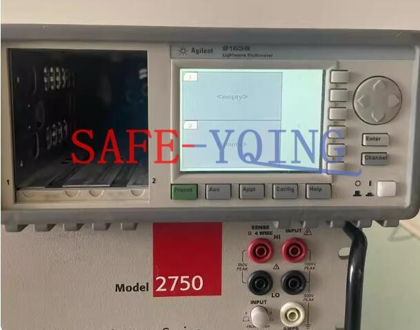 ONE Agilent 8163B optical power meter used