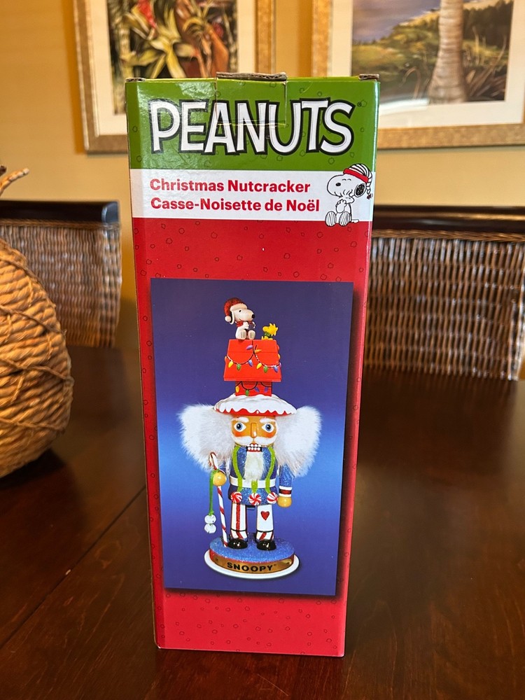 NEW Hollywood Kurt Adler Peanuts Snoopy Nutcracker