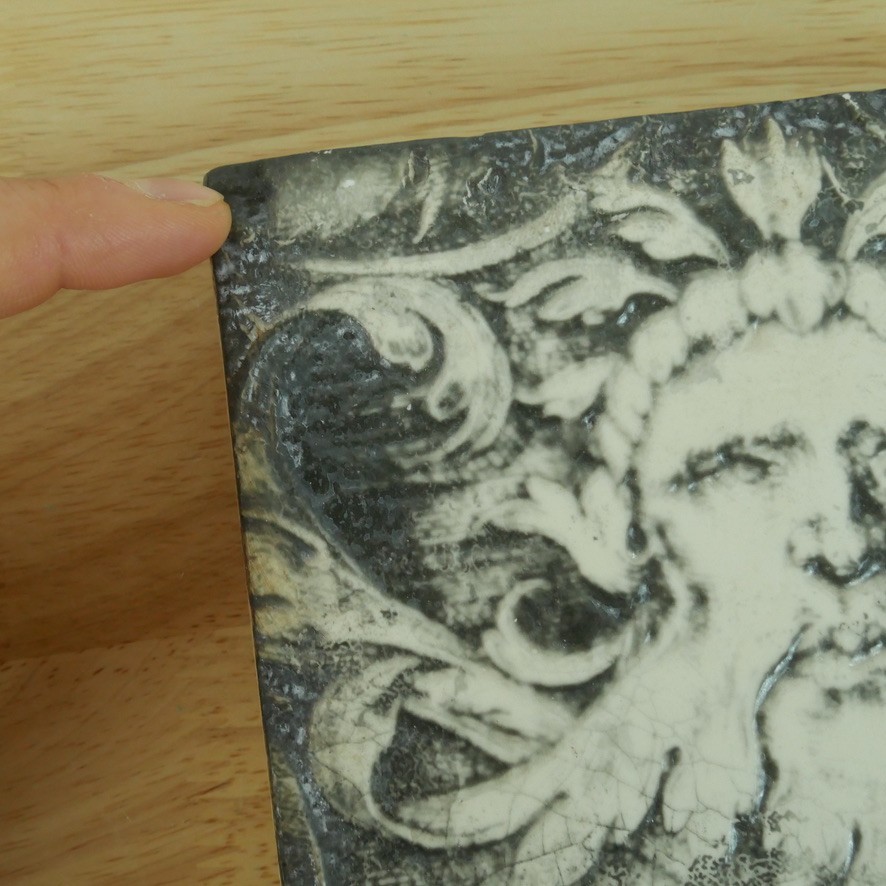 Sid Dickens Bacchus Memory Blocks Tile T-302 Retired Wall Art Roman Mythology