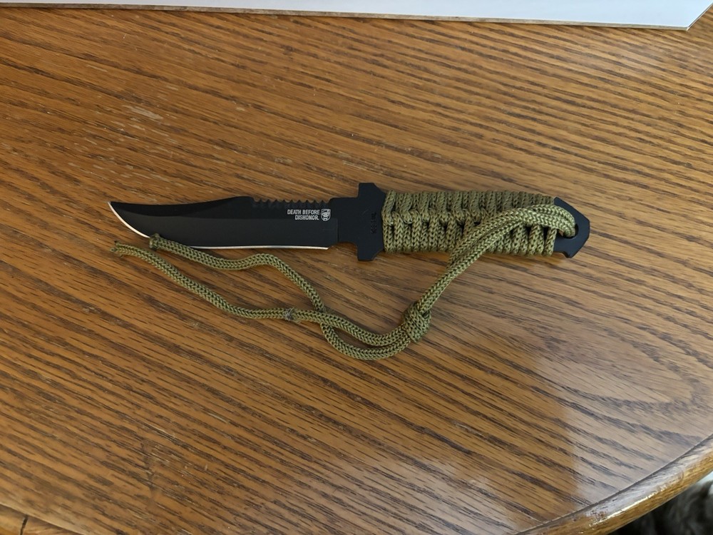 SOA Death Before Dishonor Knife