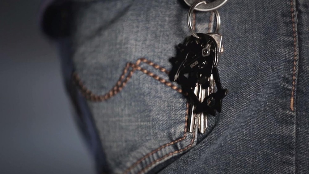 Elegant and Functional MACV Keychain Multi-Tool - Steel Utility Tool in Black