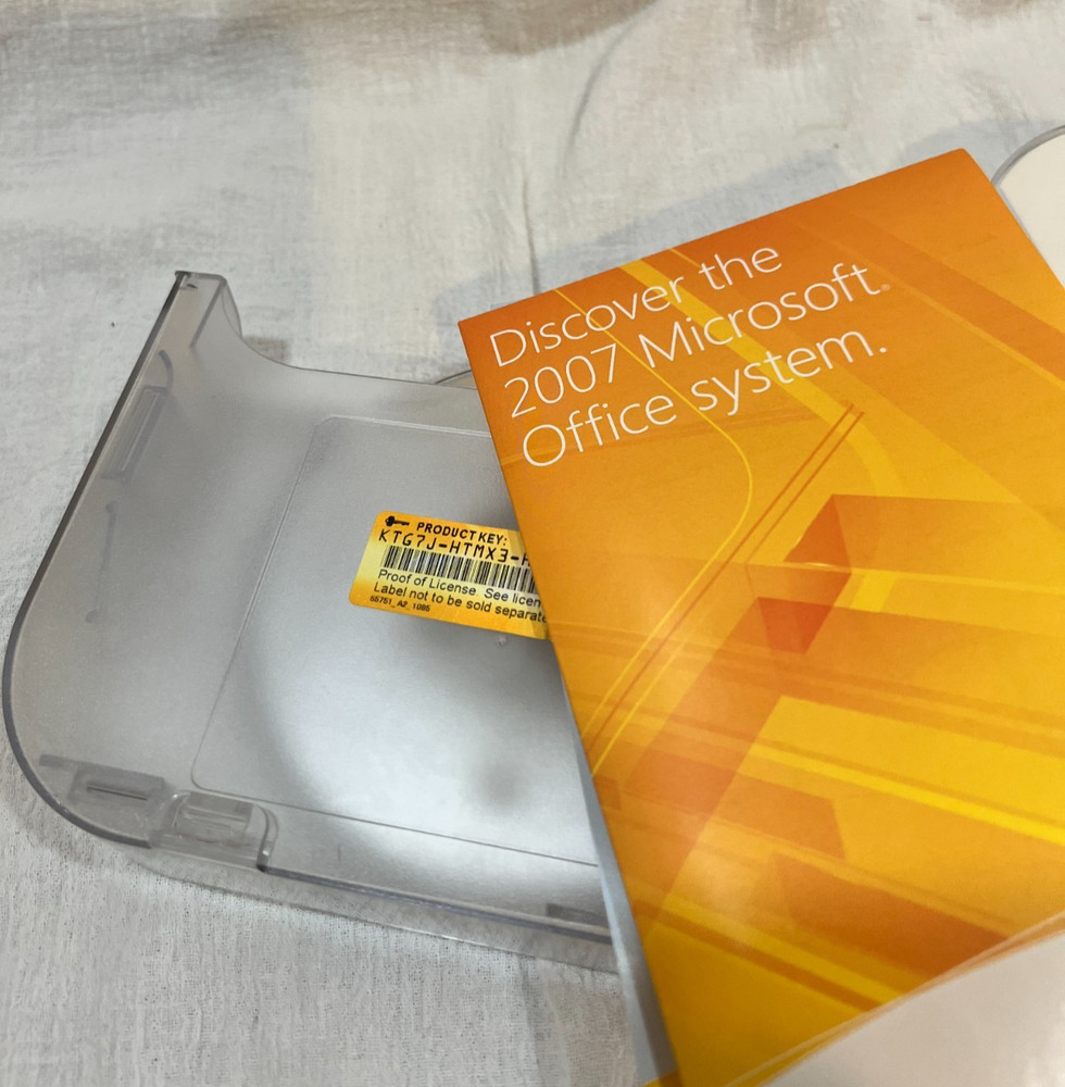 Microsoft Office Standard 2007 Upgrade PowerPoint With Key