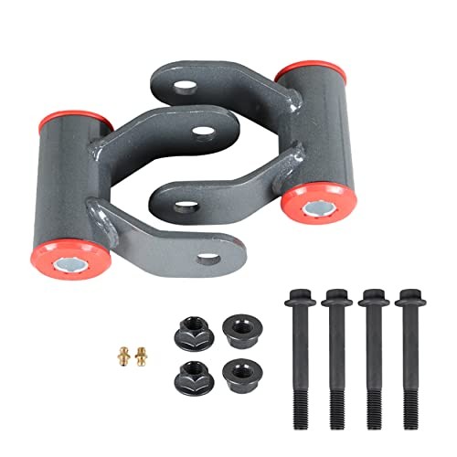 2 inch Rear Drop Shackles Lowering Kit 2Pc Replacement for Ram 1500 2002-2008