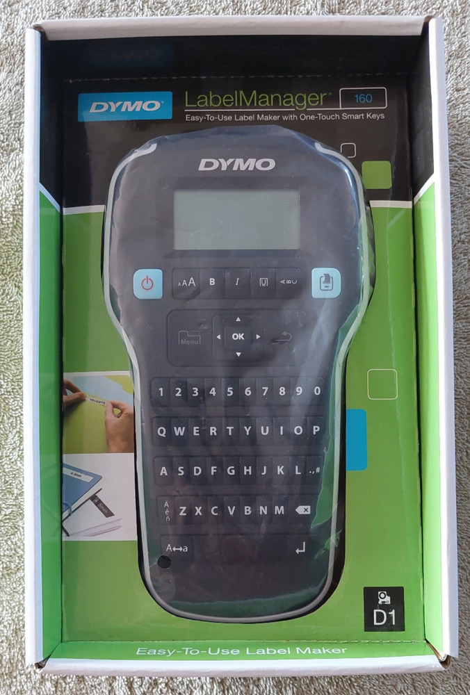 Dymo LabelManager 160 D1 - Label Maker One Touch Smart Keys