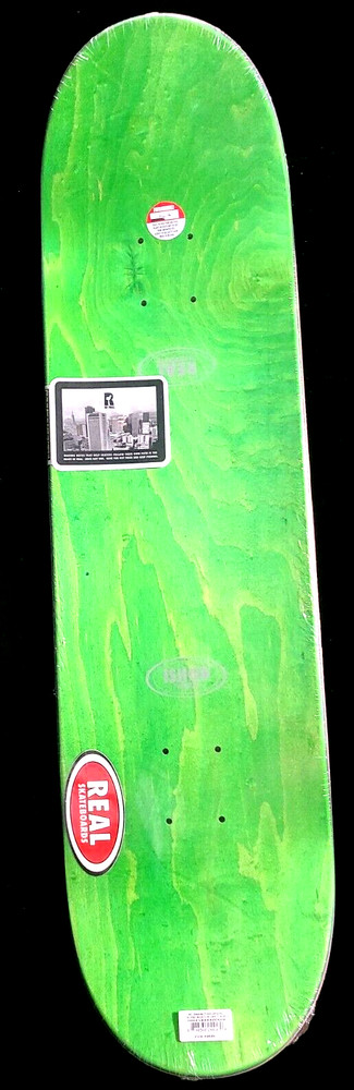 Ishod Wair Signed Real Customs Autograph Skateboard Brown 8.3" Deck