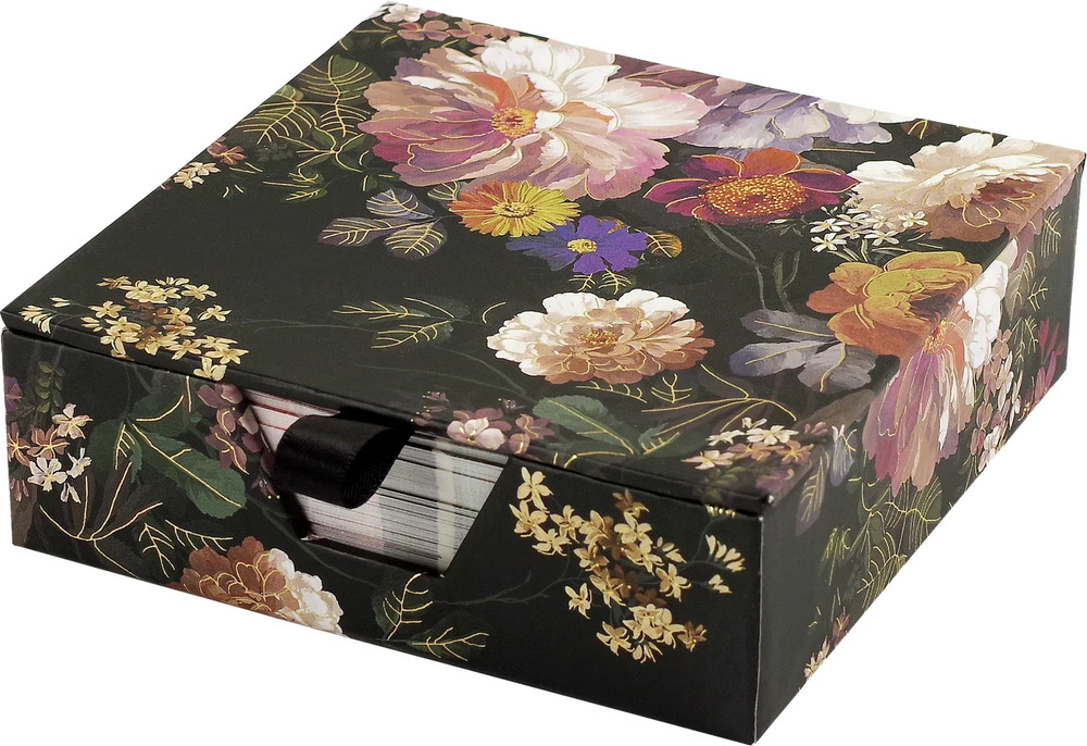 Desk Notes - Midnight Floral
