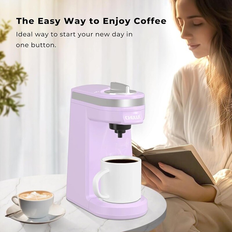 Mini Coffee Maker Capsule Single Serve Lightweight Portable Brewing Machine New