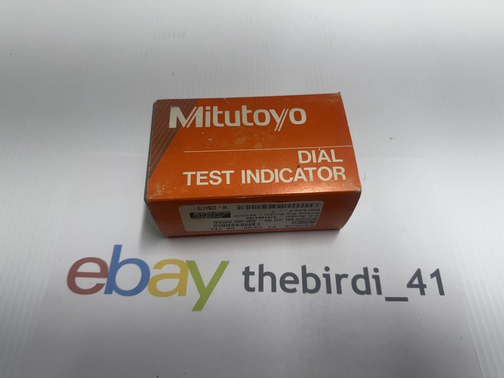 Mitutoyo 513-452T Vertical Dial Test Indicator with Attachments New