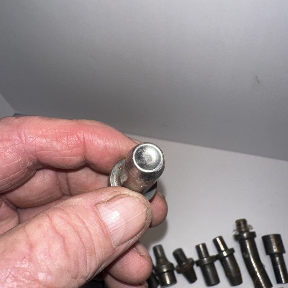 Aircraft aerospace, tools, counter sink cages, and tips Shooting Rivets