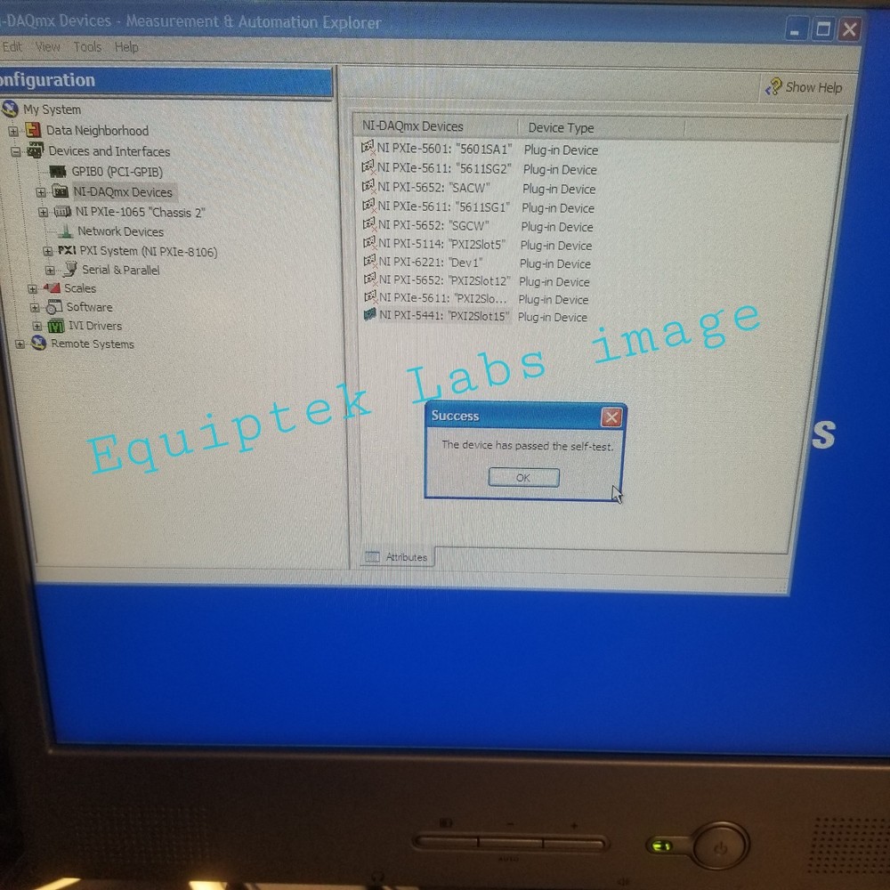 National Instruments PXI-5441 Arbitrary Waveform Generator 100 MS/s TESTED OK!