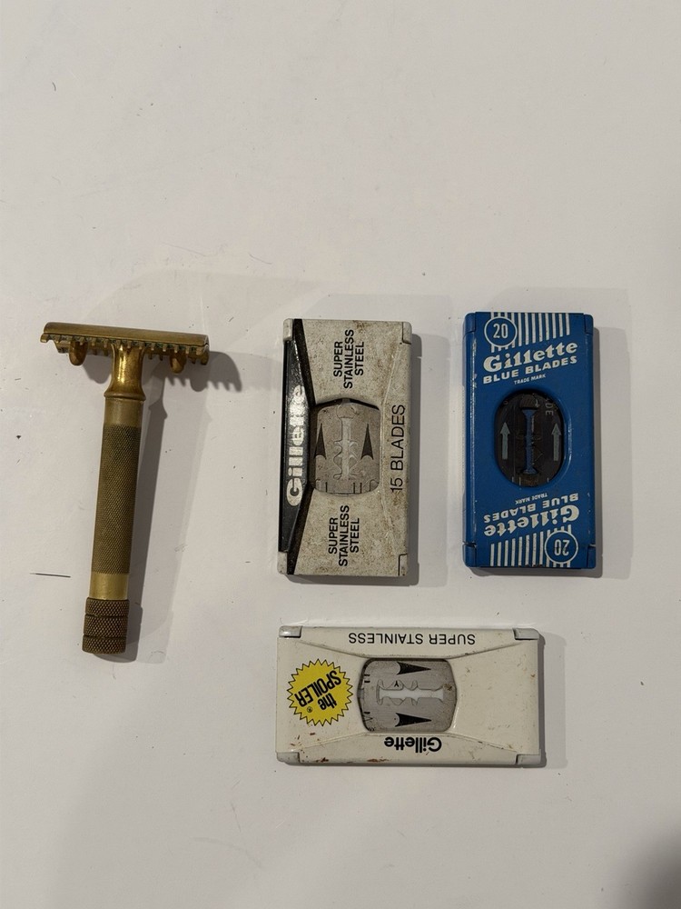 Vintage 1930s Gillette Safety Razor
