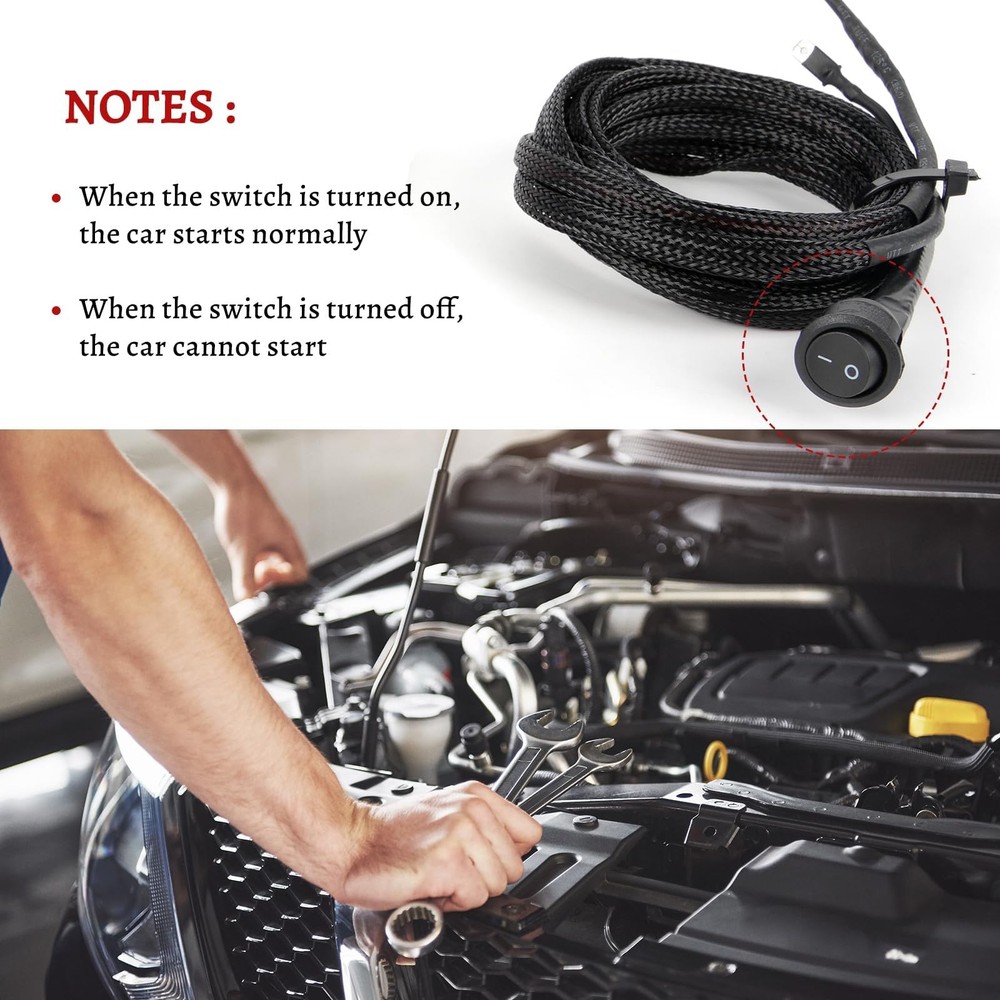 Main Relay Conversion Kit Compatible with 92-01 Civic, With Brown Switch