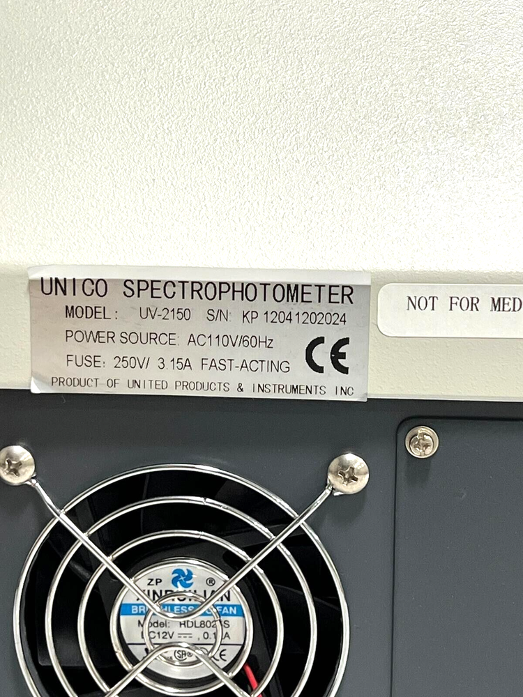 UNICO Spectrophotometer UV-2150