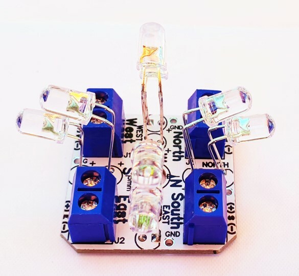 Jar Enclosure Dome DIY Sun Tracking Controller Board + Dual Axis Sensors Board