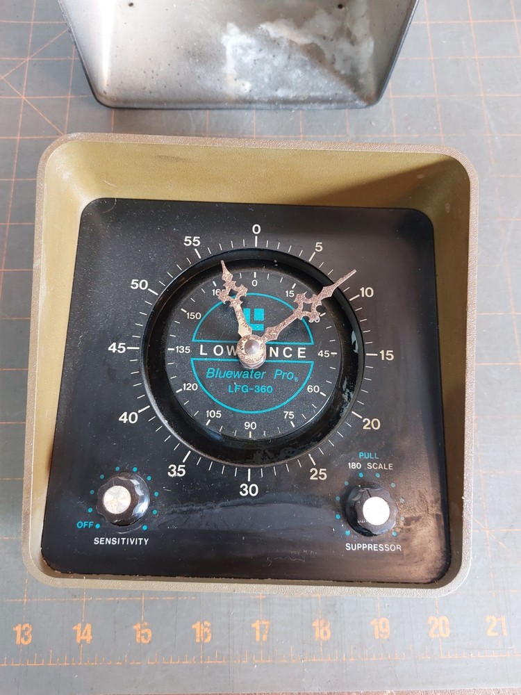 Lowrance Bluewater Pro LFG 360 Custom Clock Broken Not Working