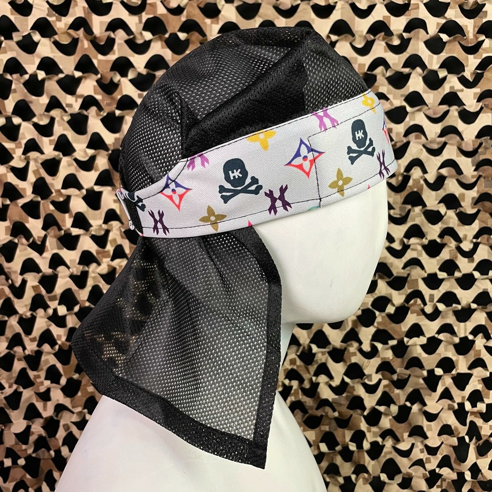 NEW HK Army Headwrap - Monogram Bone/Multi