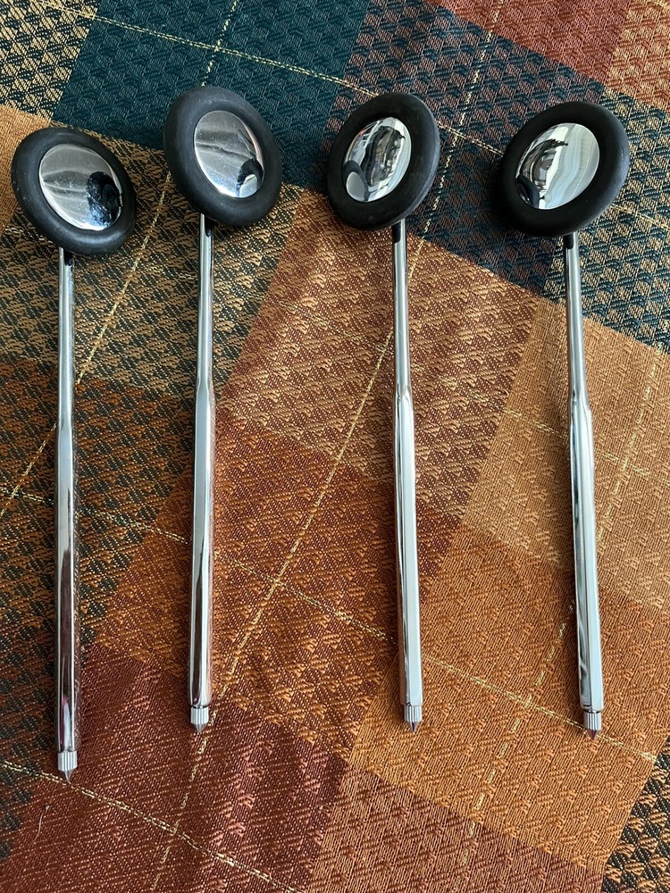 2-in-1 Metal Neurological Percussion Hammer With Needle-4 Pack