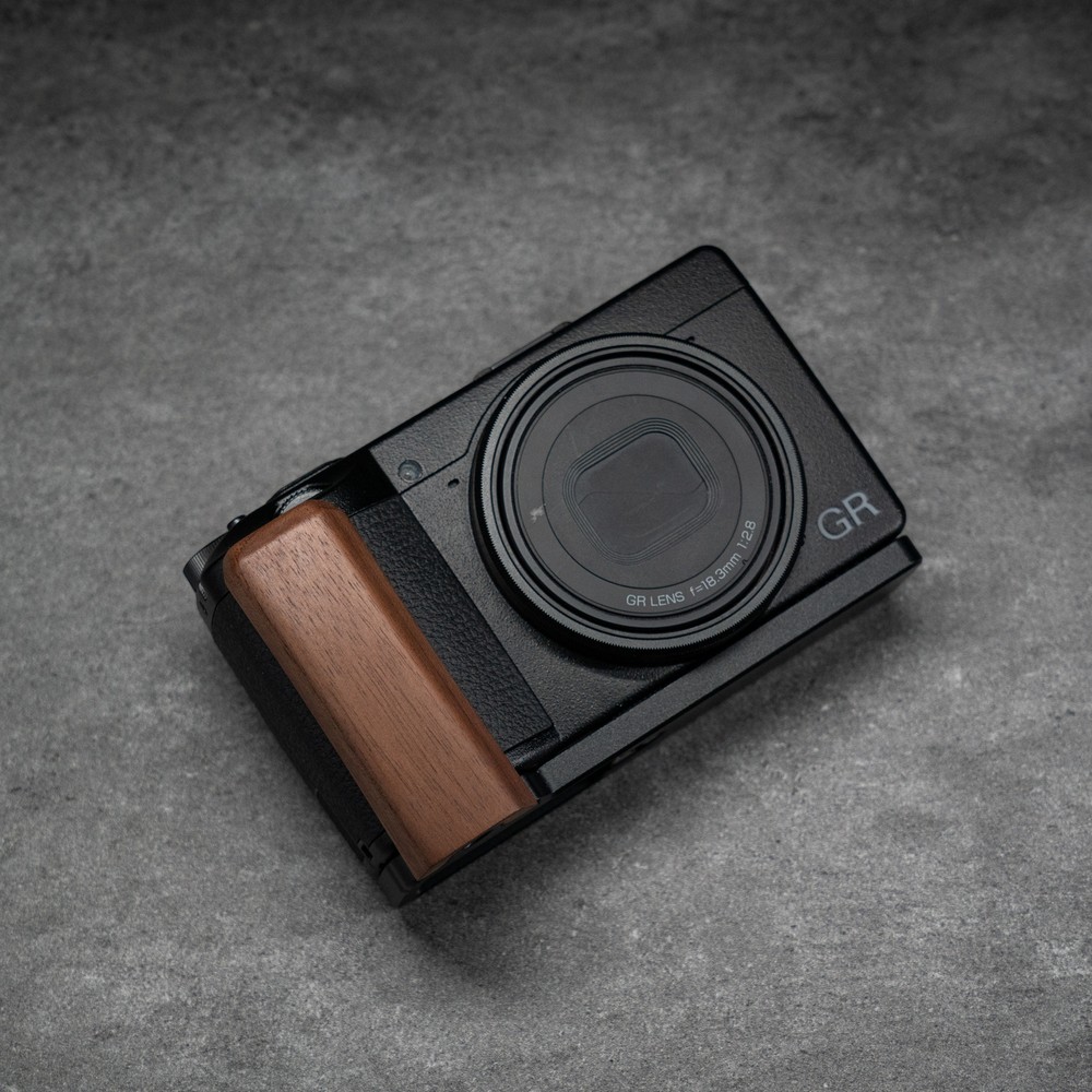 Camera grip L board quick loading board wooden handle suitable for Ricoh GR3